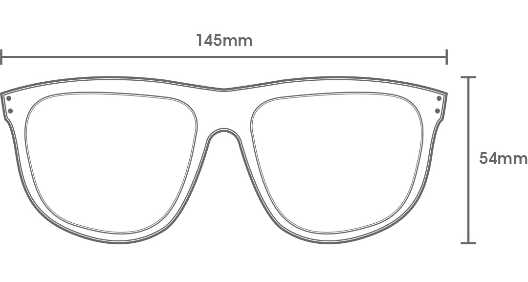 Absolution - Iridium Matte Navy Frame Sunglasses