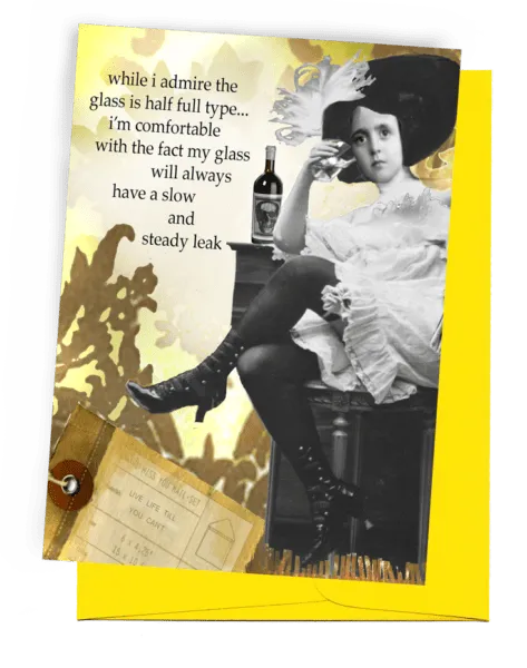 624 Leak Greeting Card