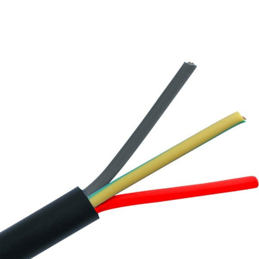 Buy Polycab 2.5 Sqmm 4 core Black Copper Flexible Insulated FRLS Cable (100  Meters) — Vashi Integrated Solutions