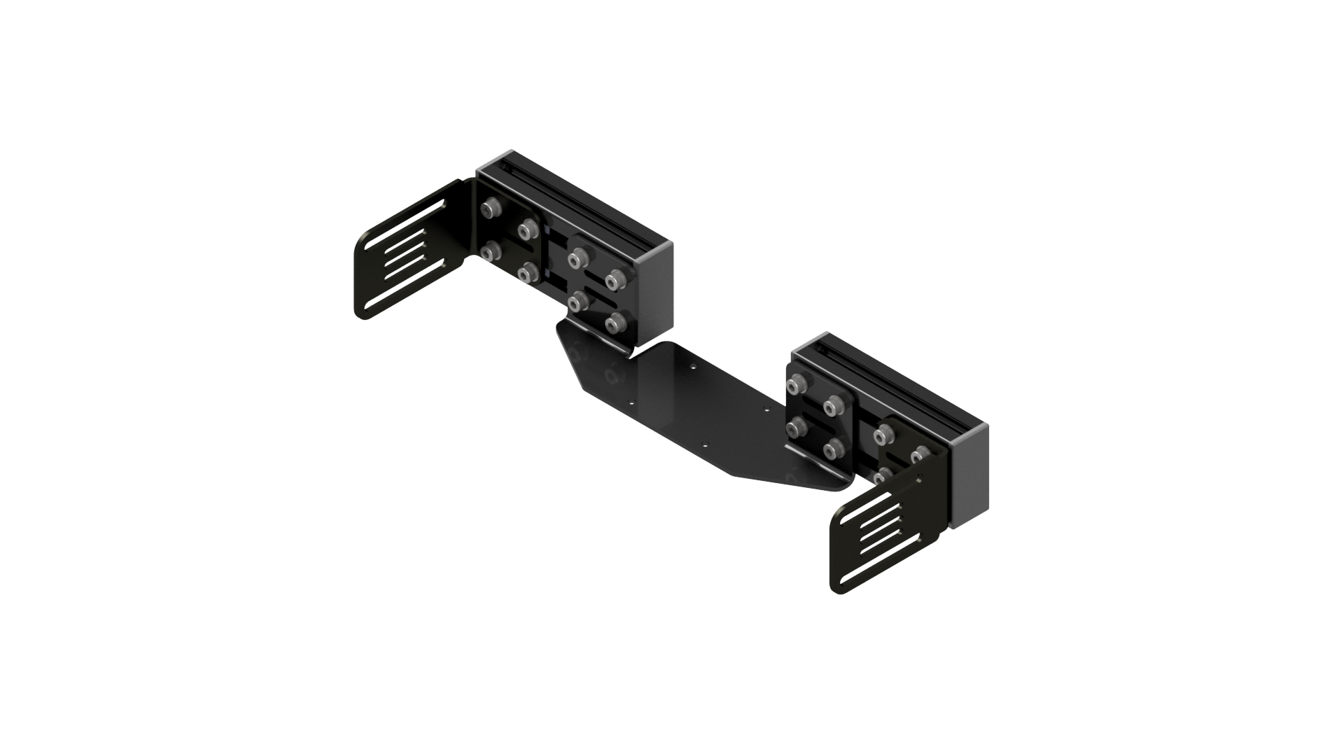 MOZA R9 R16 Side Mount Bracket Assembly#N# EG Evolved Simulator Rigs