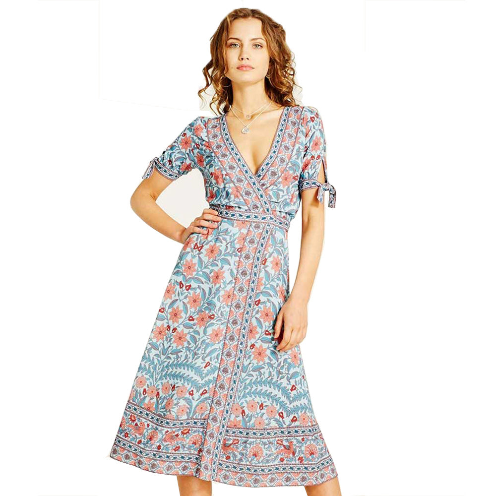 Bohemian Summer Holdiay Women Long Dresses – STYLEGOING