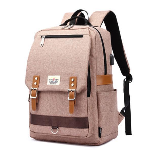 USB Charging Large Capacity School Backpack - limitedbag