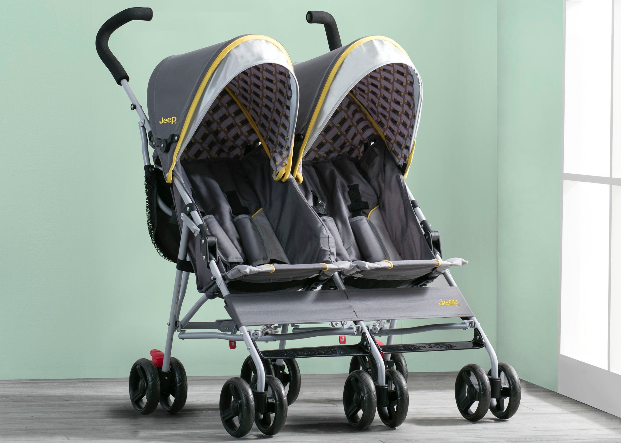 jeep brand double stroller