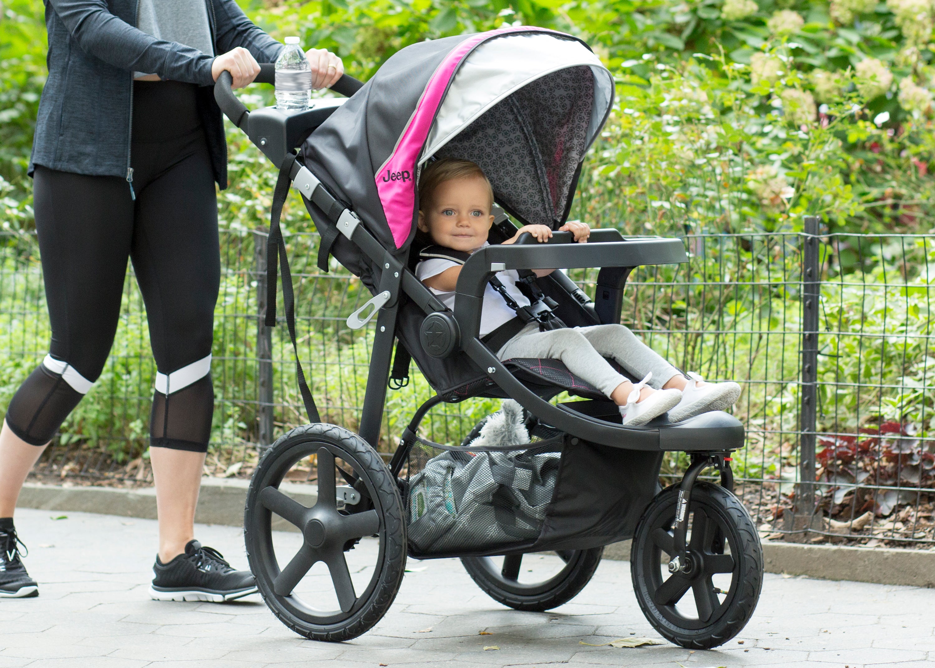 jeep jogging stroller green