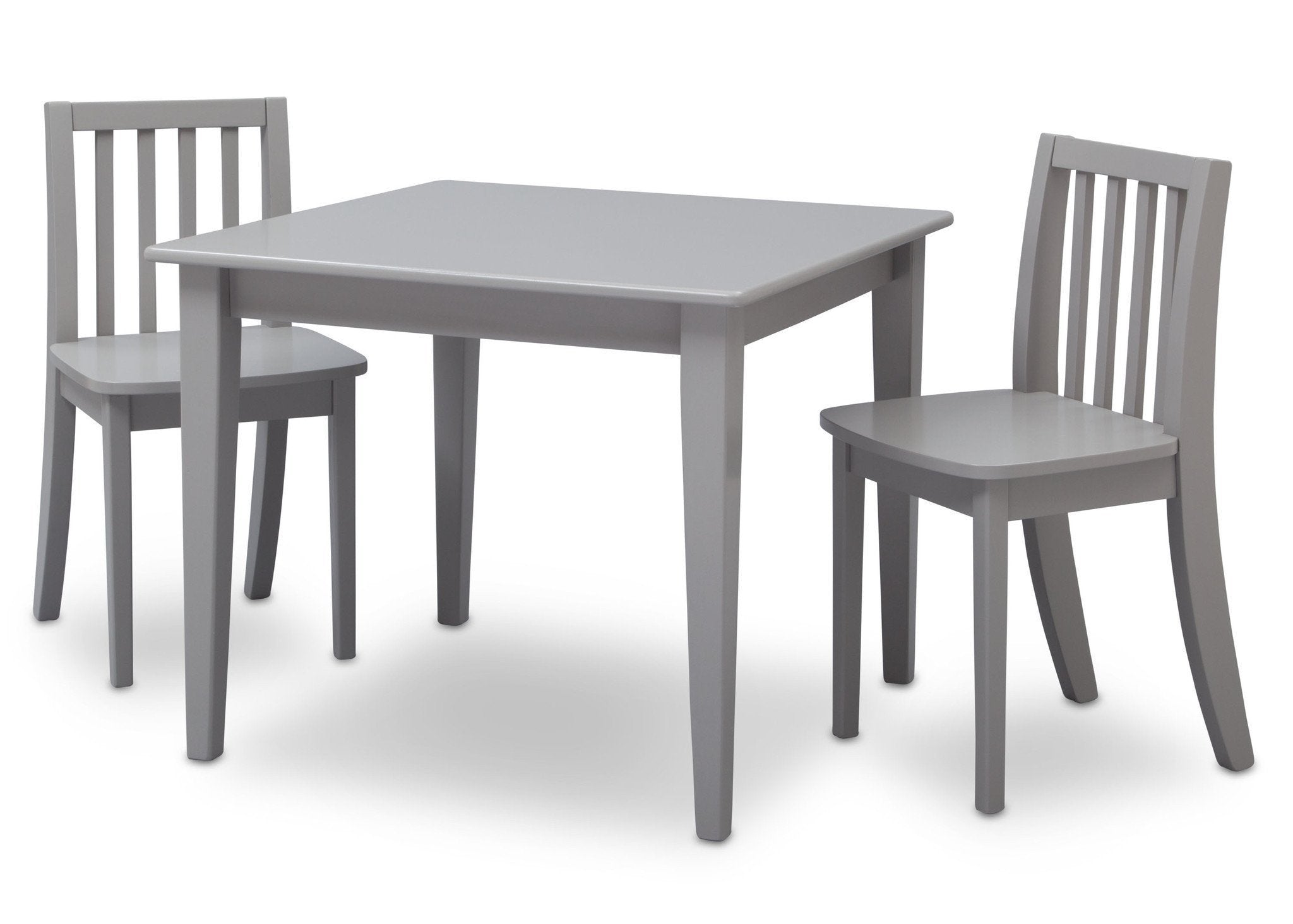 delta childrens table and chairs grey