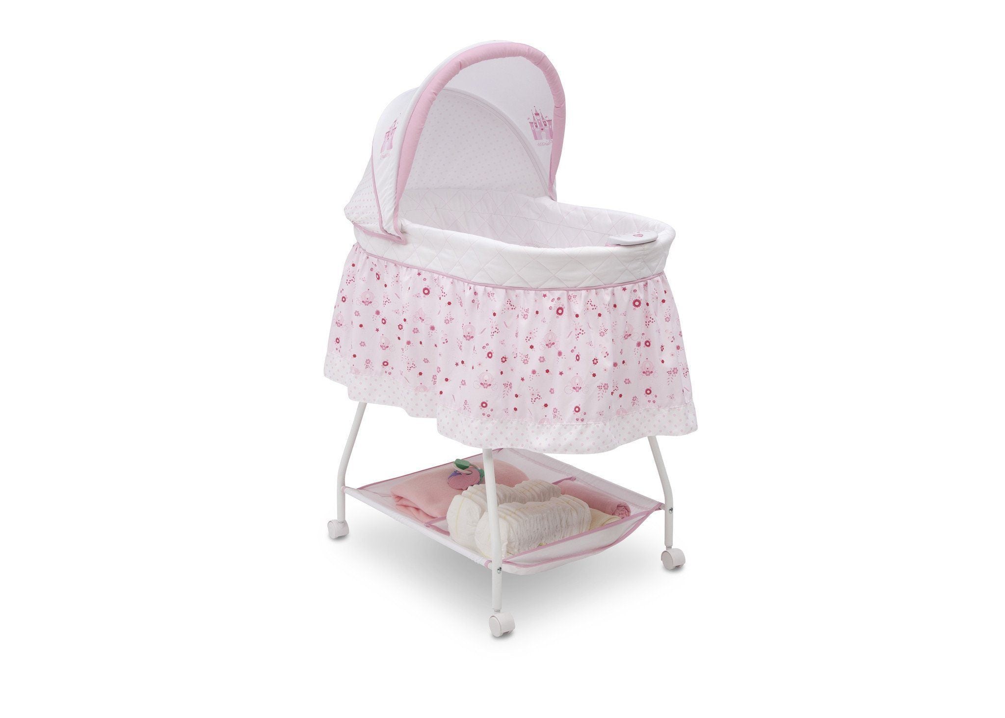 delta bassinet vibrate