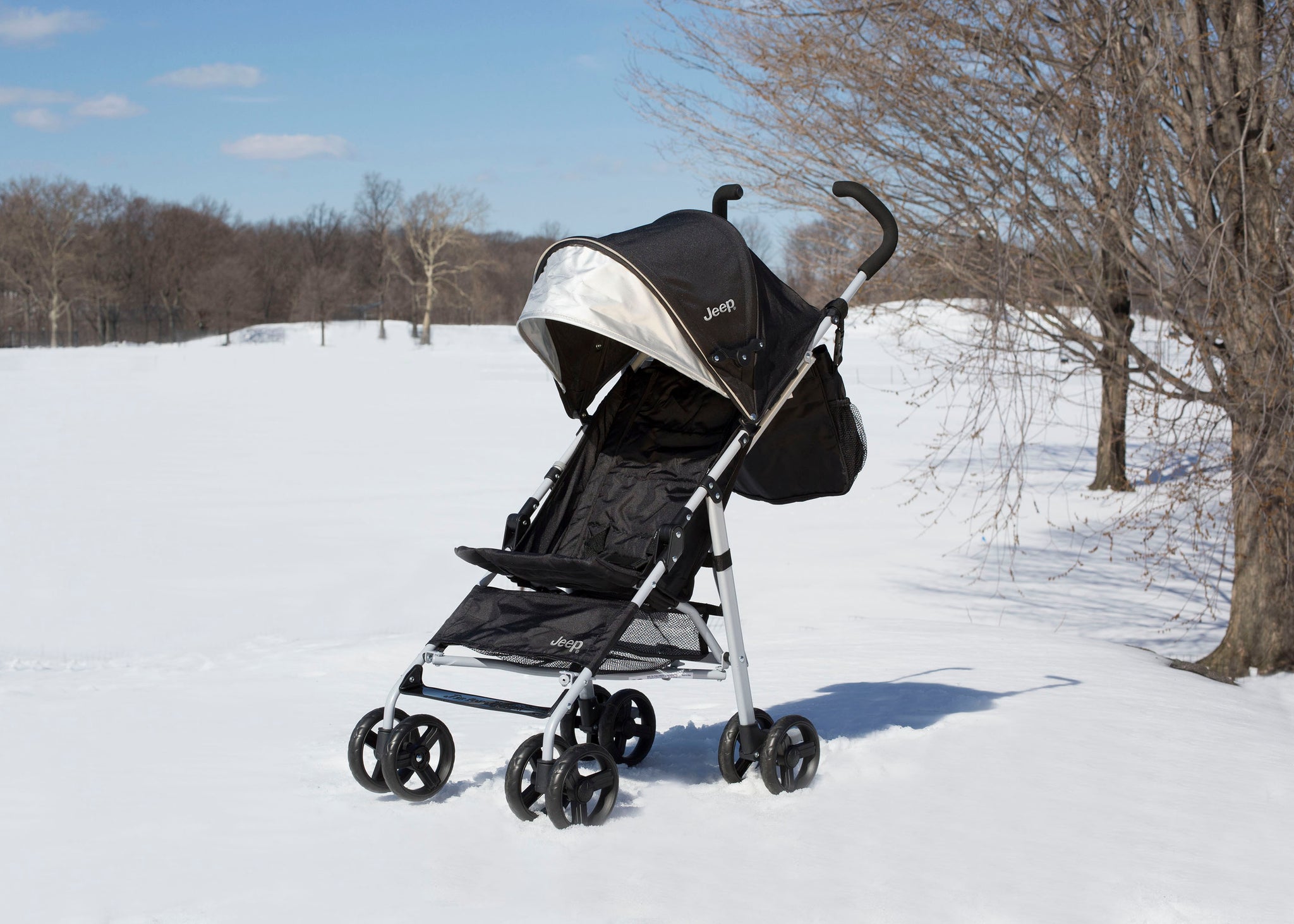 grey star stroller