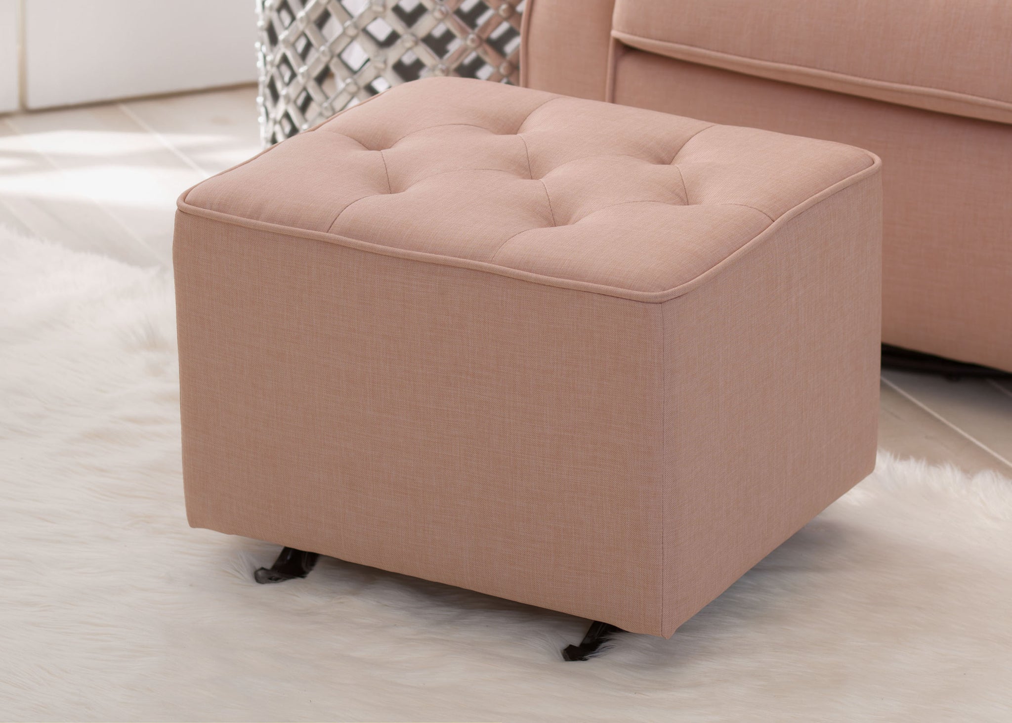 landry nursery gliding ottoman