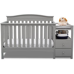 hayden crib & changing table combo