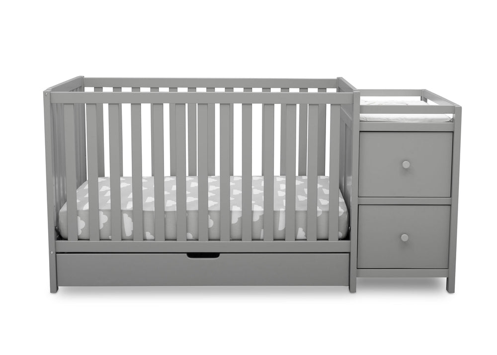 Luna Convertible Crib N Changer With Under Drawer Delta Children