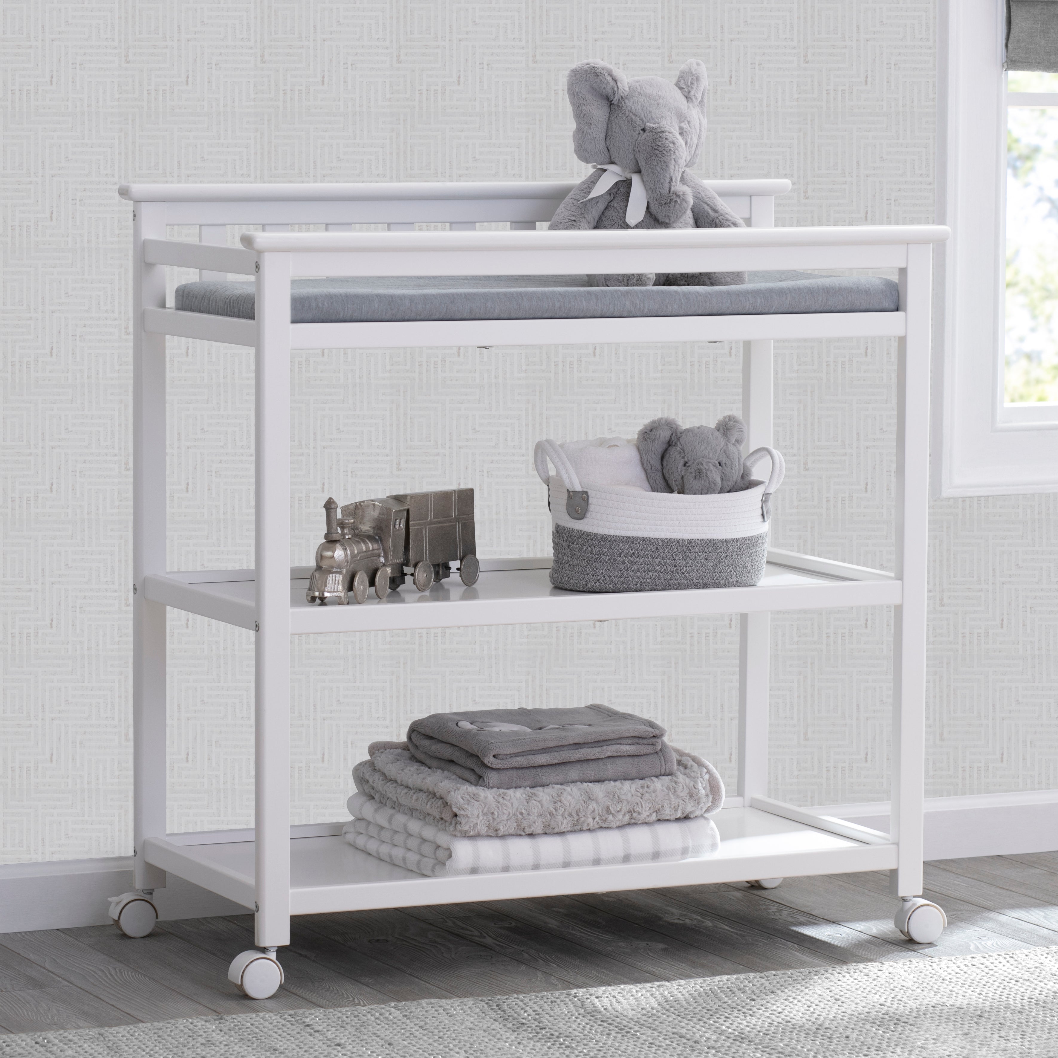 delta adley changing table