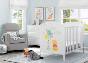 Disney Winnie The Pooh 3 In 1 Convertible Crib Delta Children