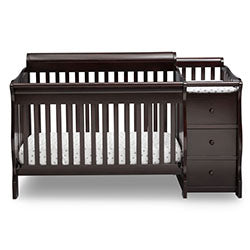 Olivia Collection In Dark Chocolate Nursery Furniture Set Delta