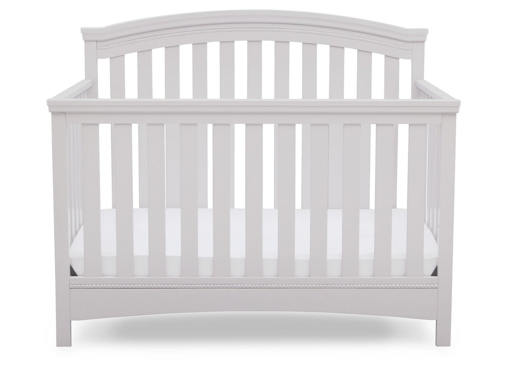 Delta Children Ellie 4 In 1 Convertible Crib Cribs Bianca White