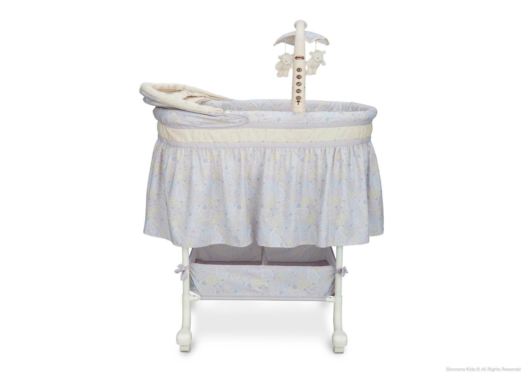 simmons nursery rhyme gliding bassinet