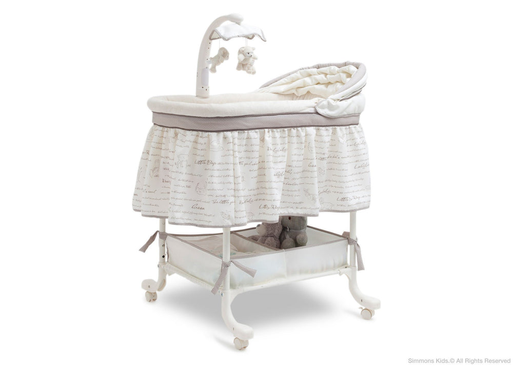 simmons deluxe gliding bassinet