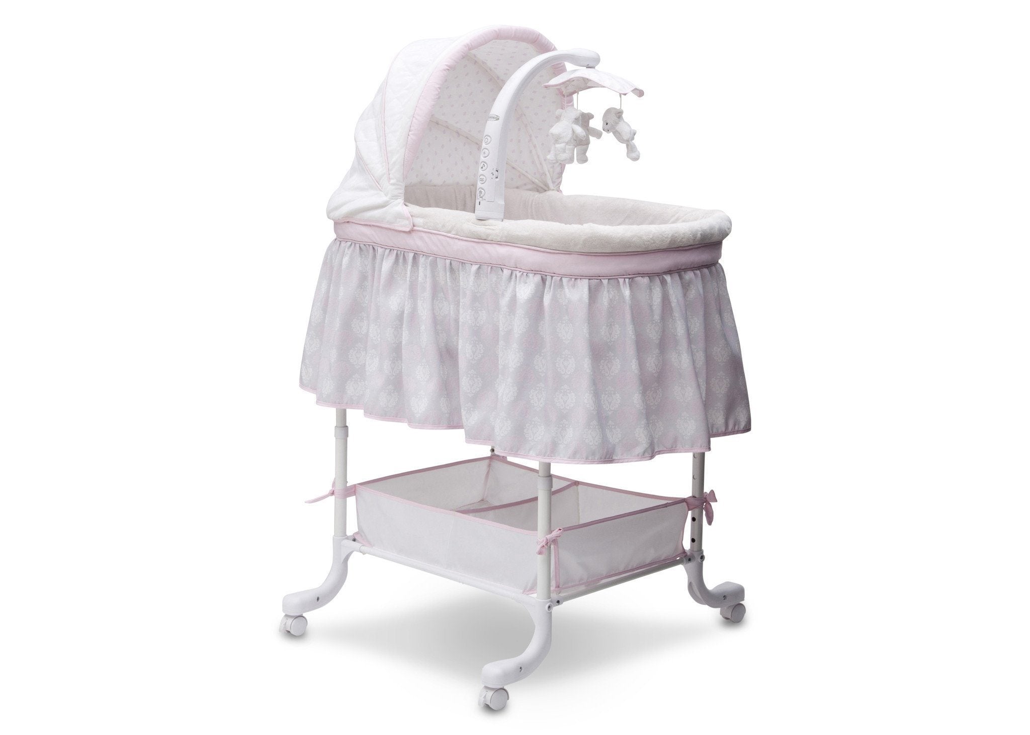 delta deluxe gliding bassinet