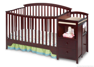 delta 4 in 1 crib with changing table