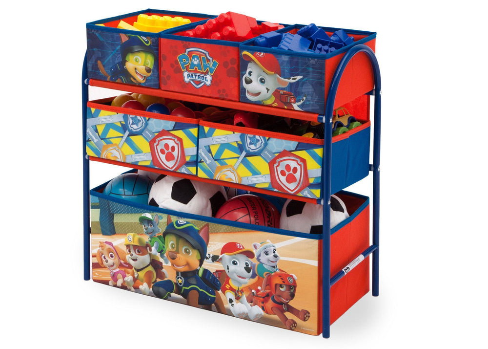 paw patrol bin organizer