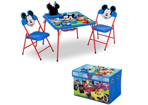 disney mickey mouse chair desk with storage bin