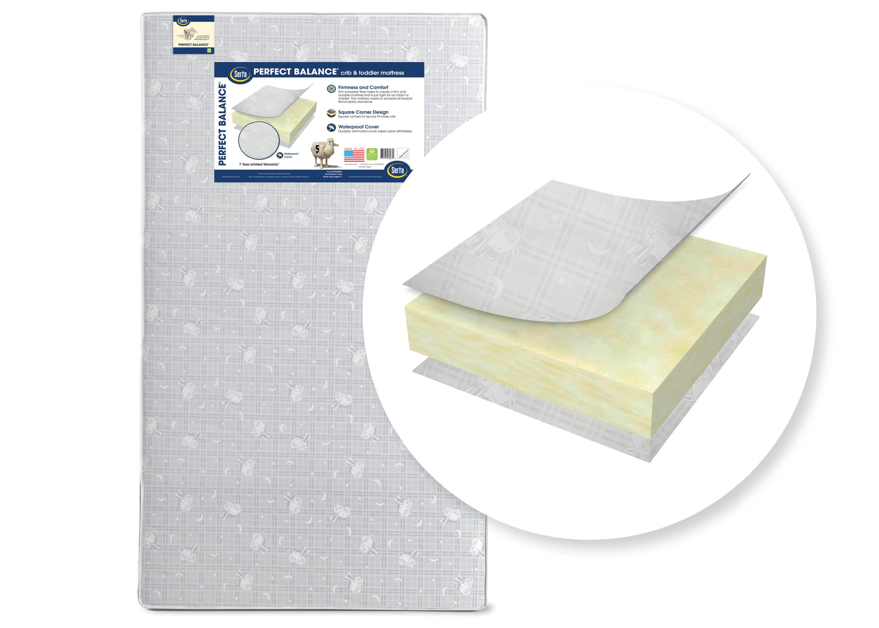 serta perfect balance crib mattress