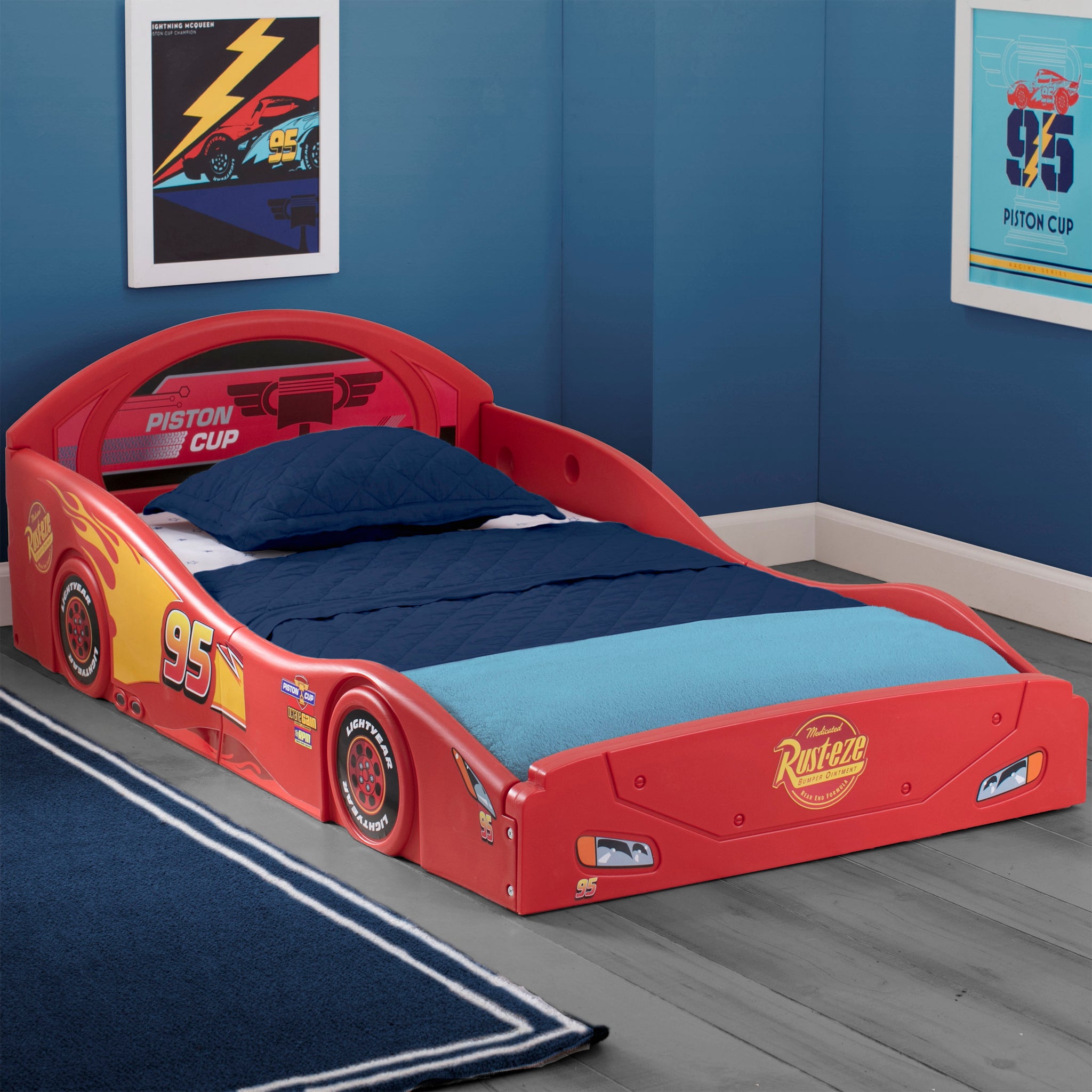 Disney Pixar Cars 3d Toddler Bed Delta Children