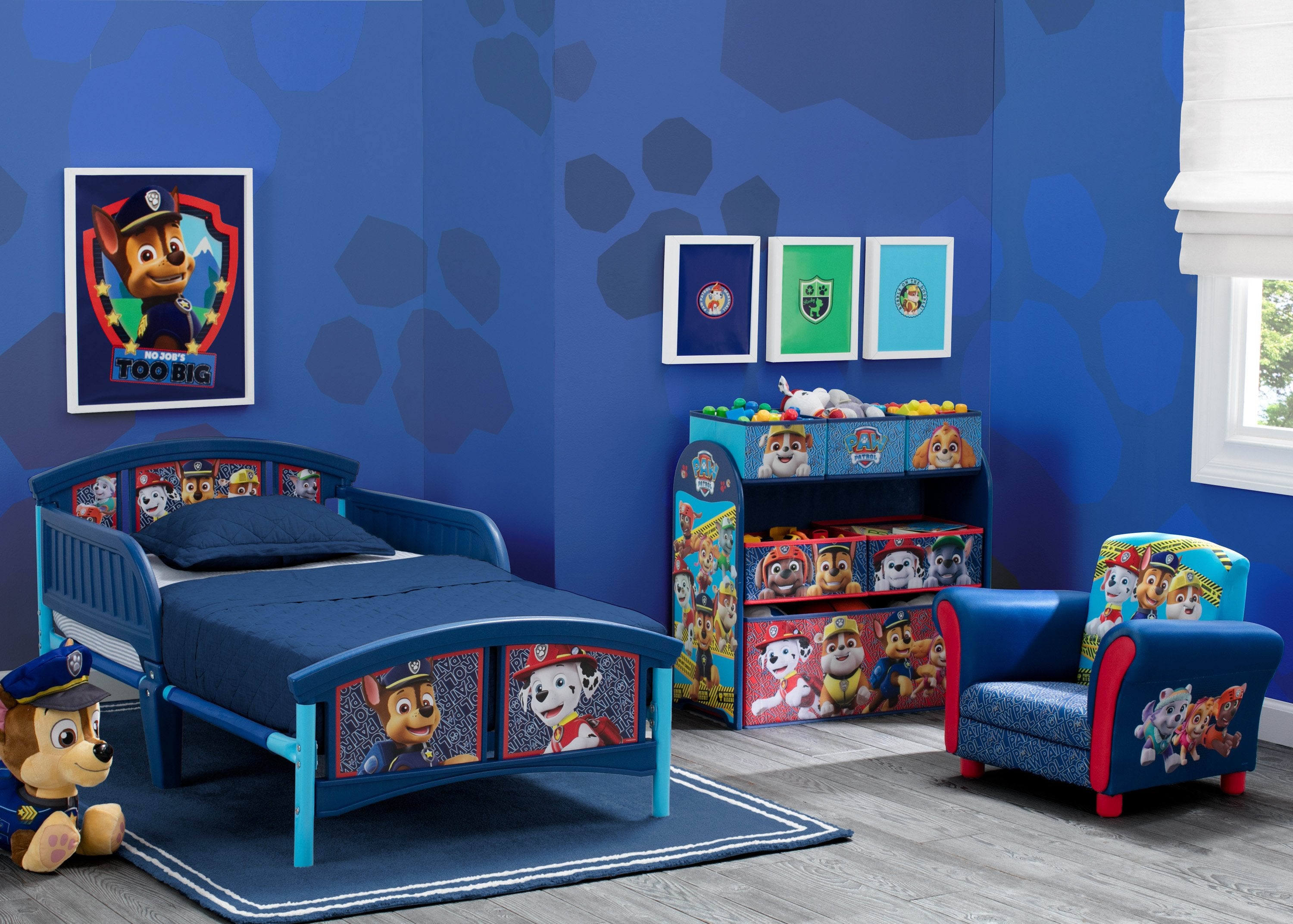 paw patrol childrens bed