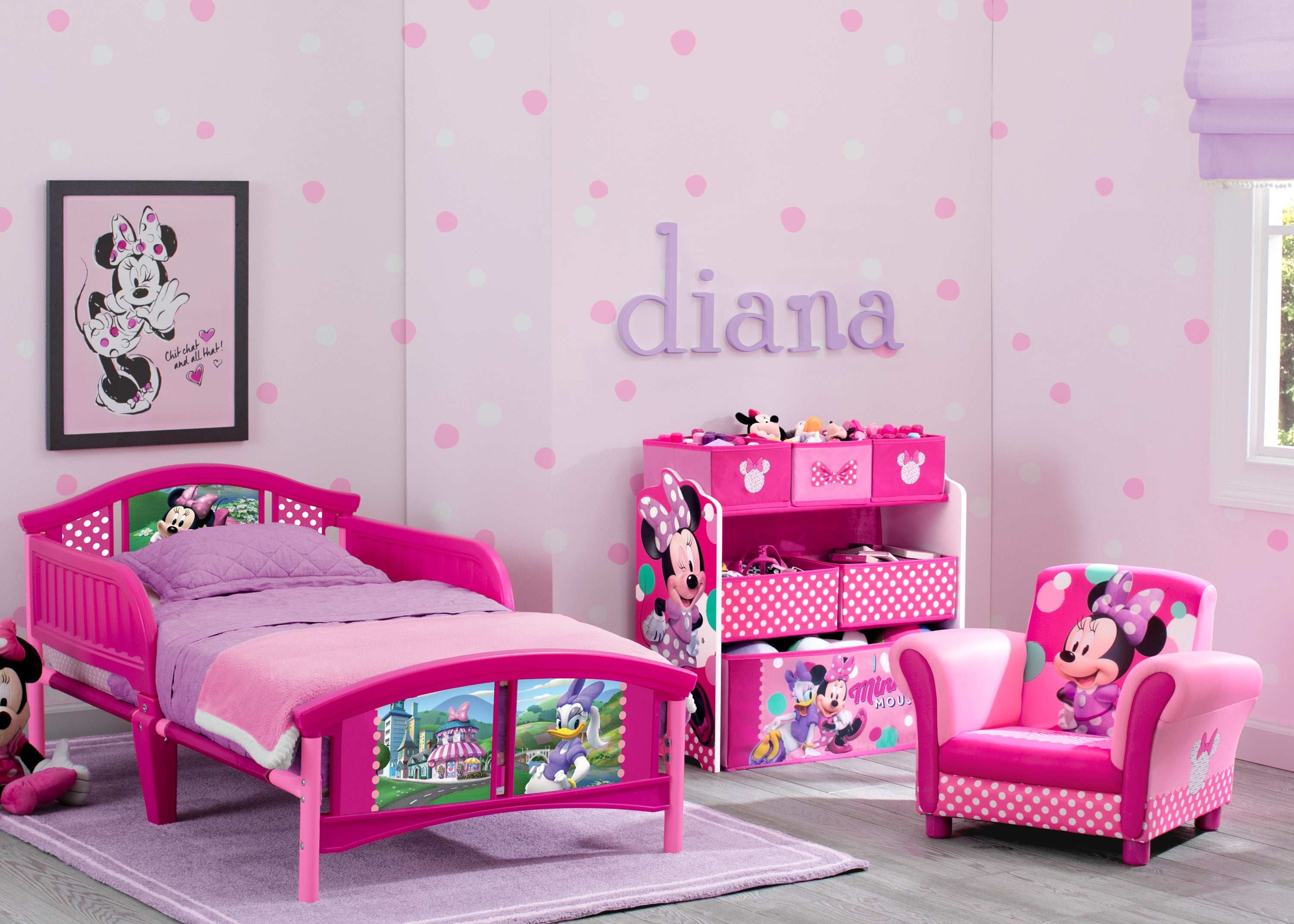 minnie mouse toddler bed