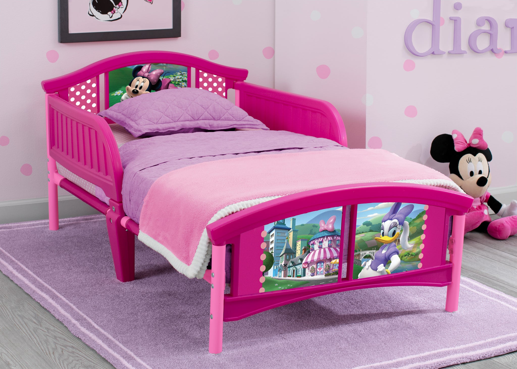 minnie mouse plastic bed