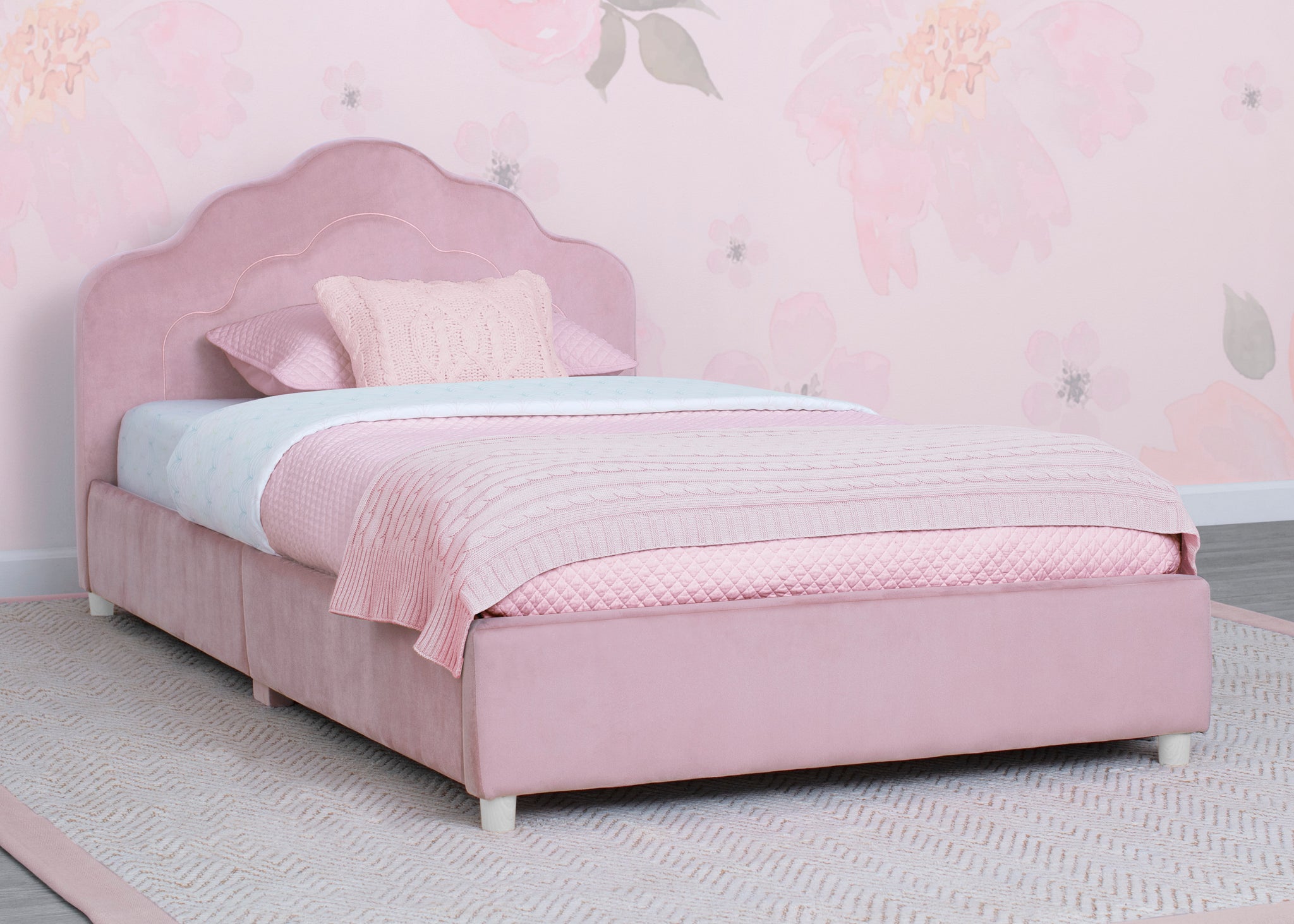 Upholstered Twin Bed Delta Children