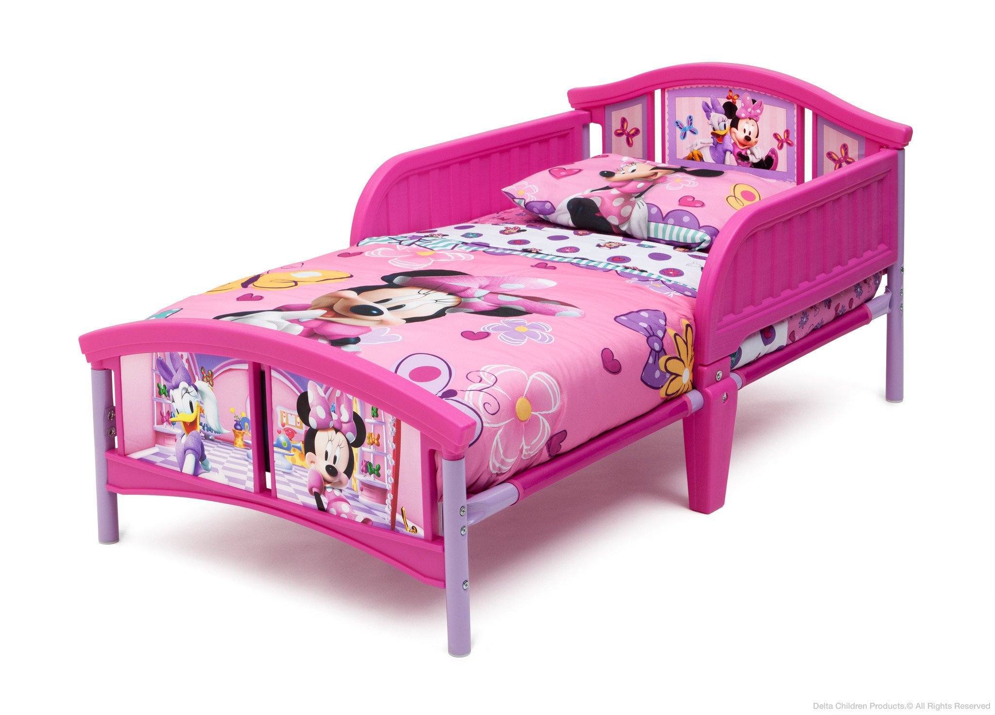 Minnie Mouse Plastic Toddler Bed Delta Children