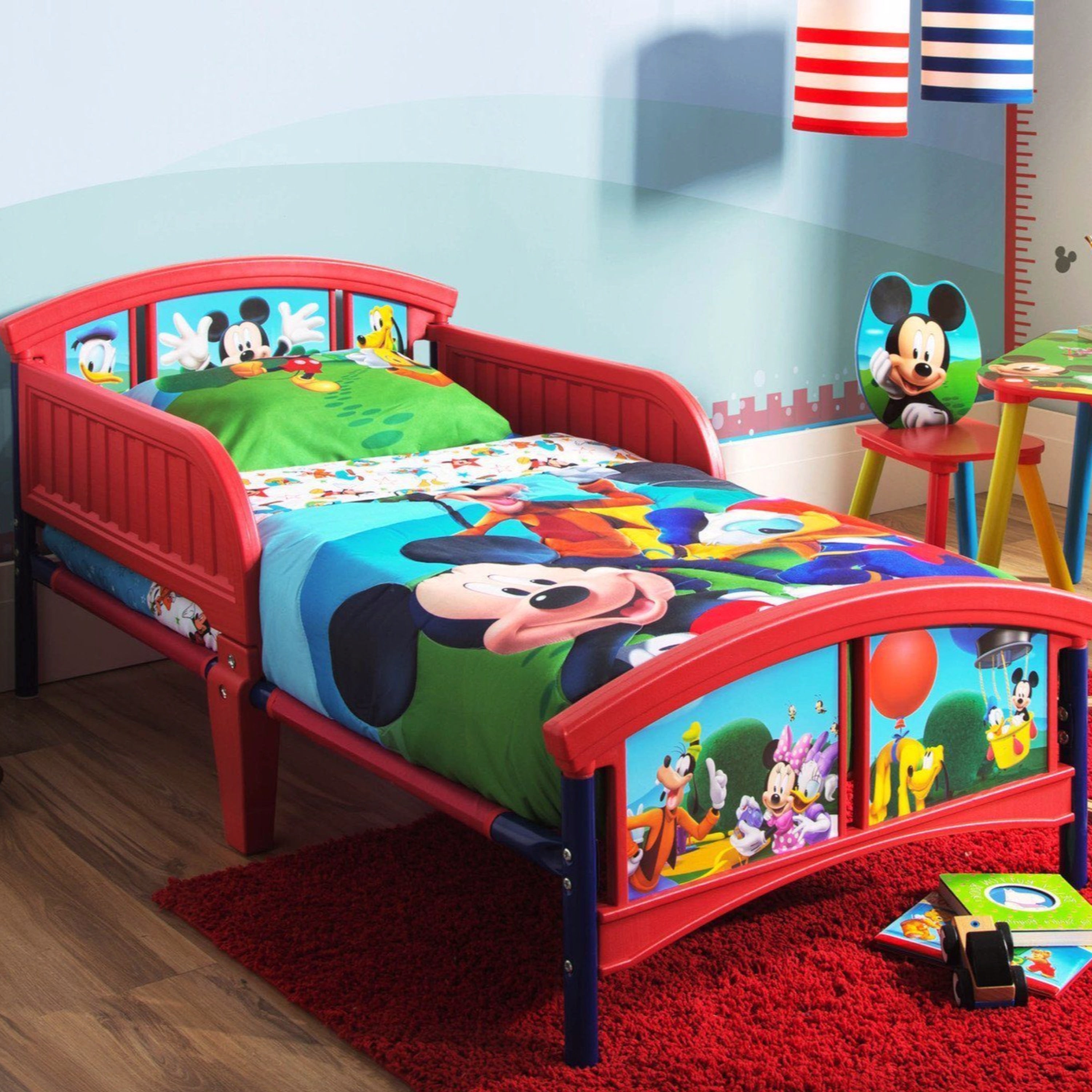 mickey mouse cot bed