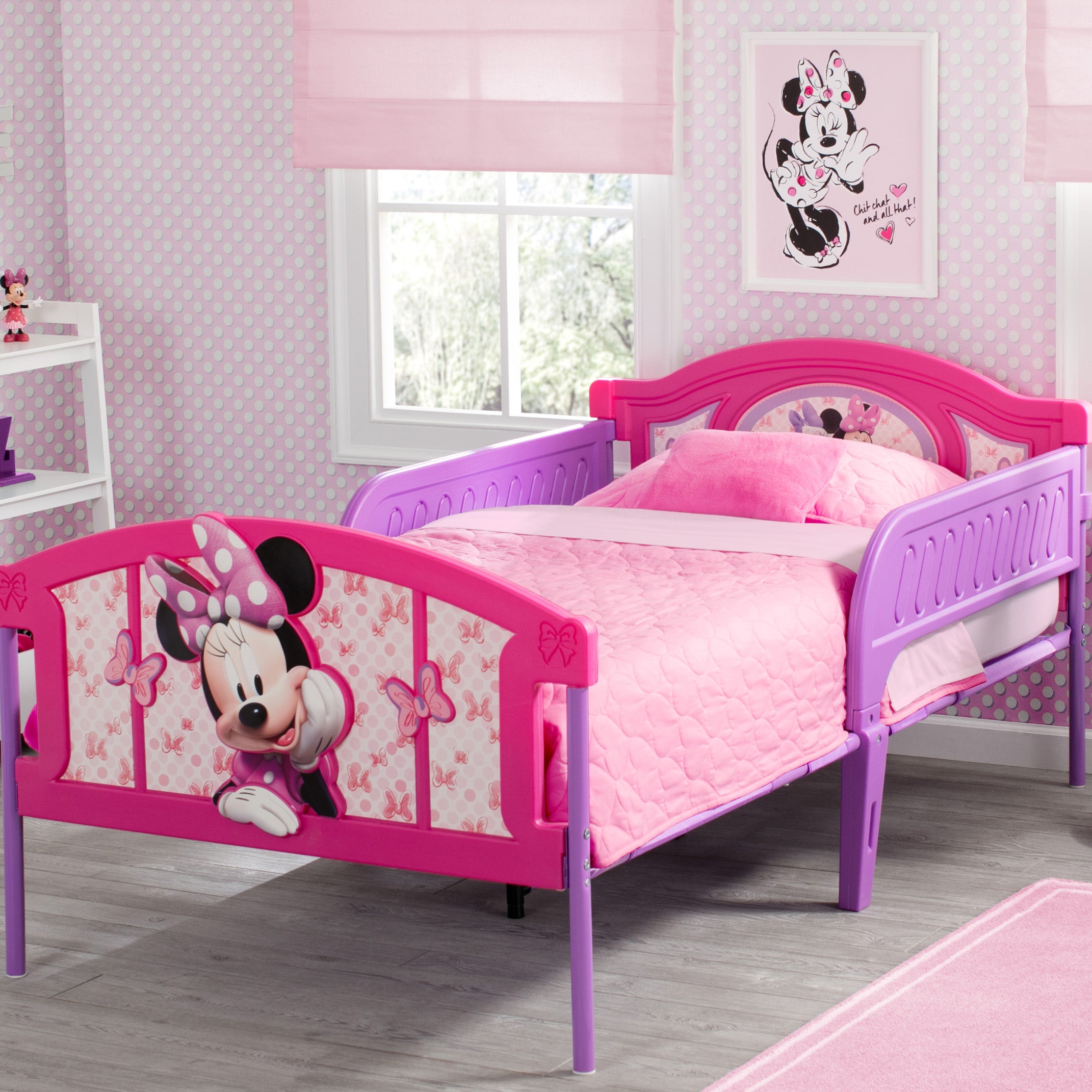 minnie mouse plastic bed