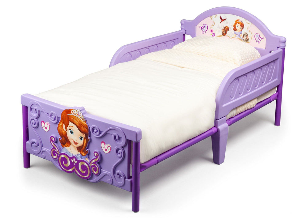 Sofia The First Plastic 3d Toddler Bed