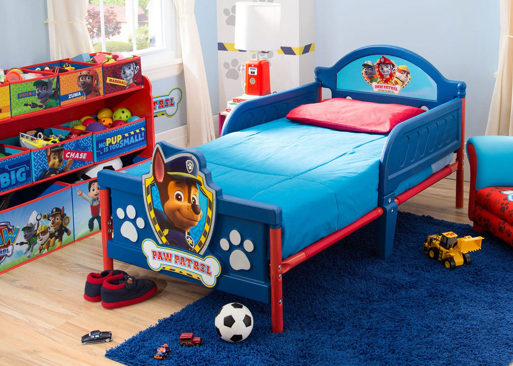 paw patrol bed with mattress