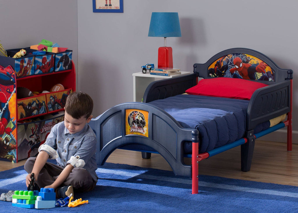 Spider Man Plastic Toddler Bed