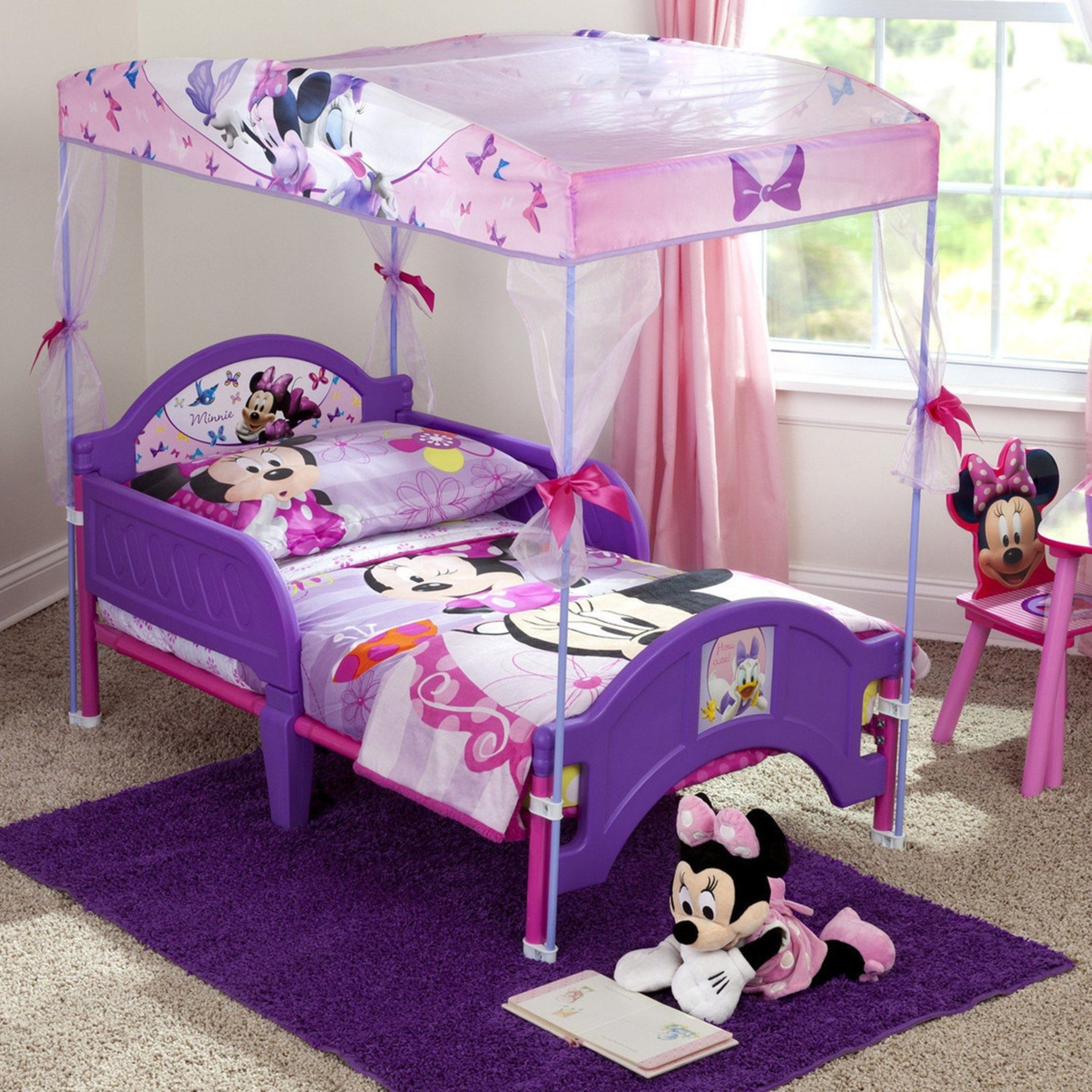 Minnie Mouse Toddler Canopy Bed Delta Children