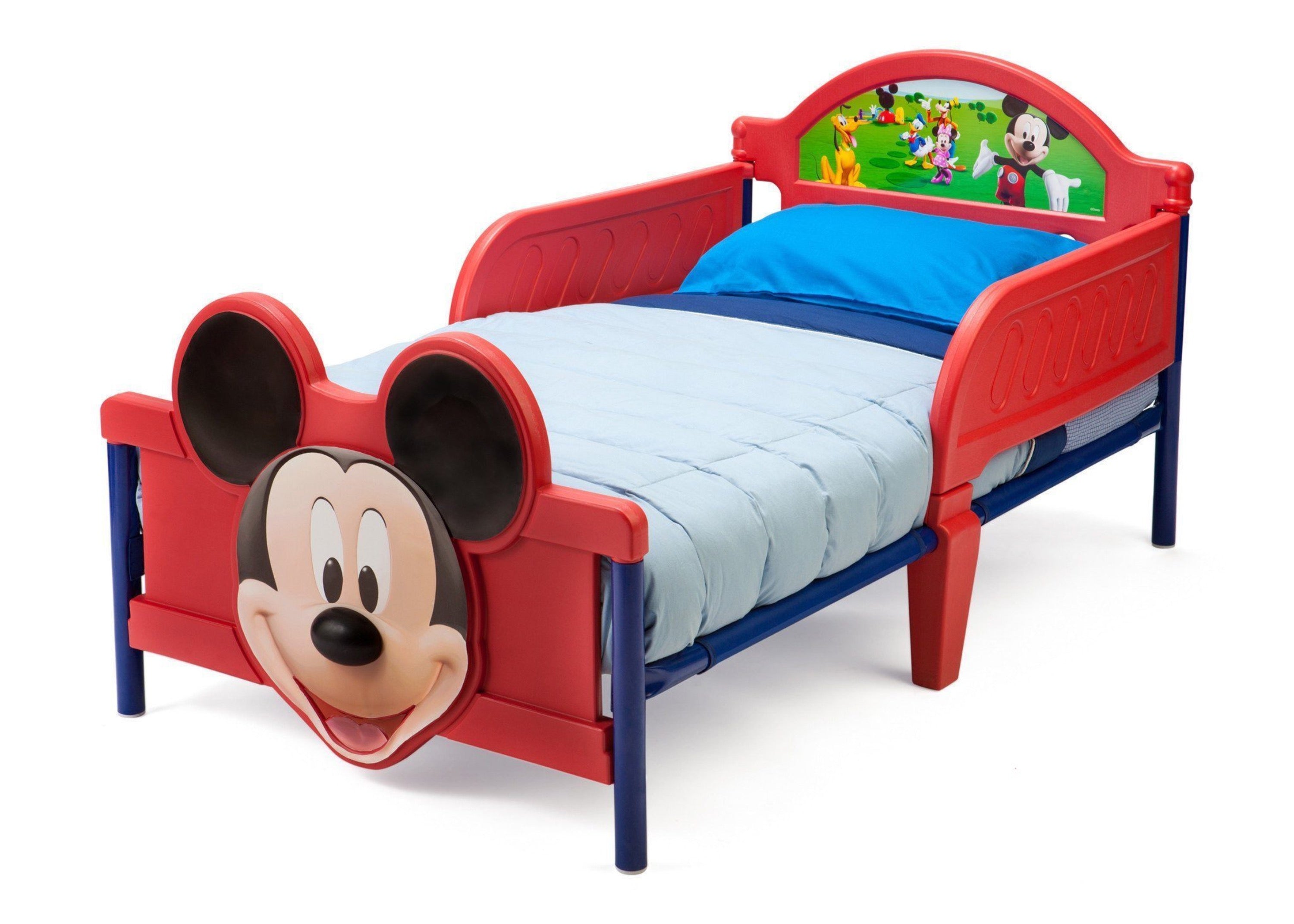 disney children mickey mouse toddler bed mattress size