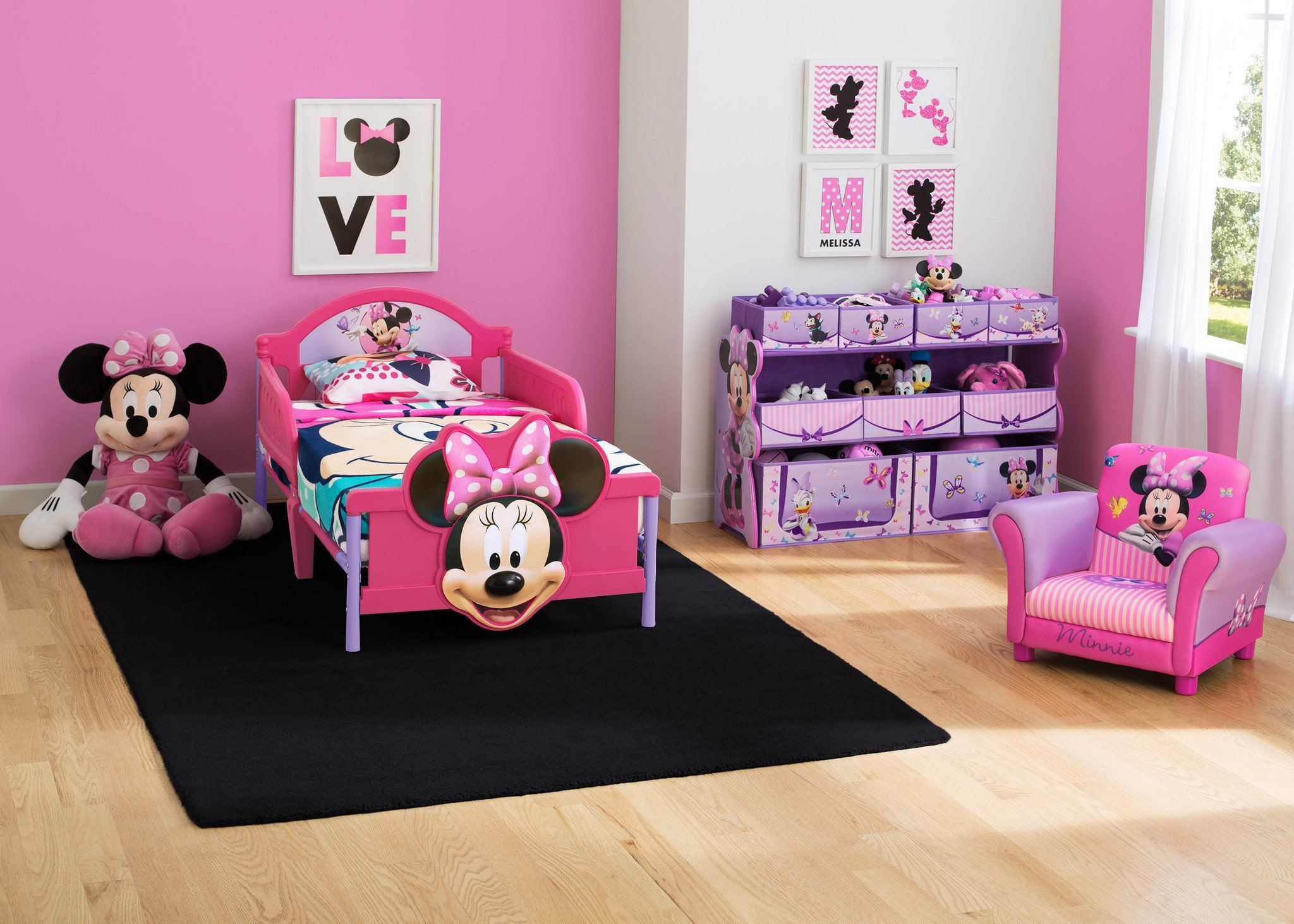 Furniture Nursery Baby Delta Children Plastic Toddler Bed Disney
