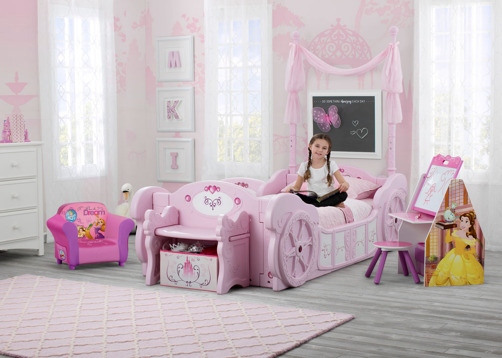 Princess Carriage Convertible Toddler To Twin Bed