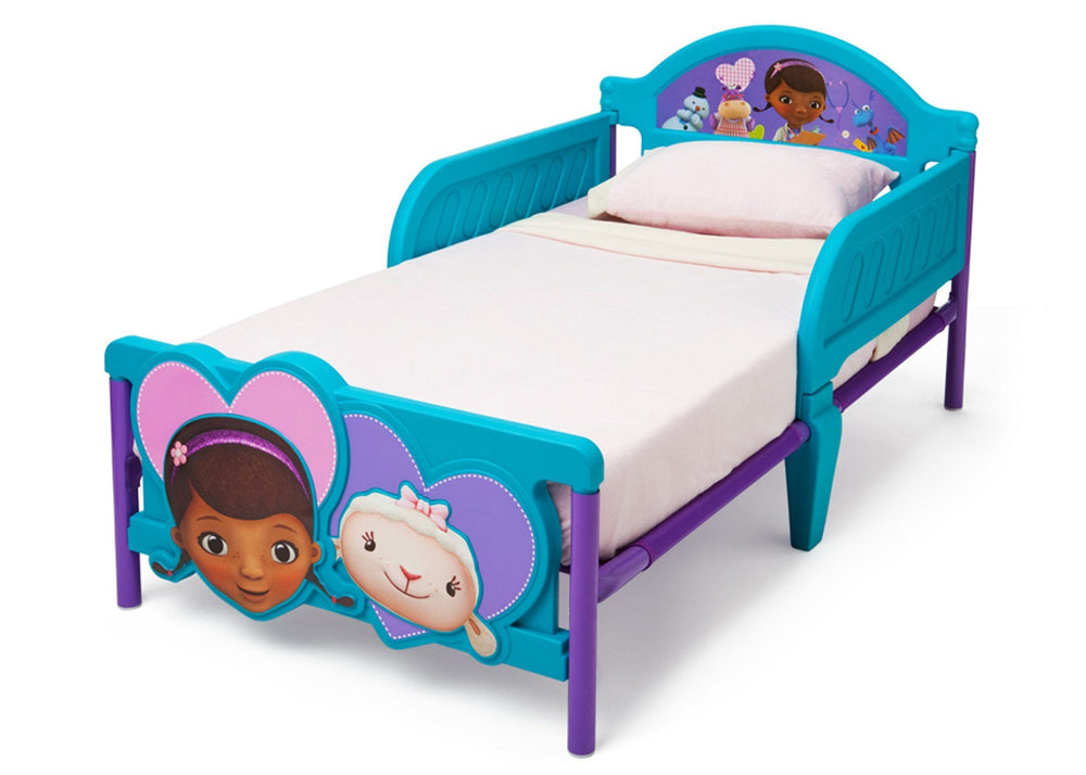 Doc Mcstuffins Plastic 3d Toddler Bed