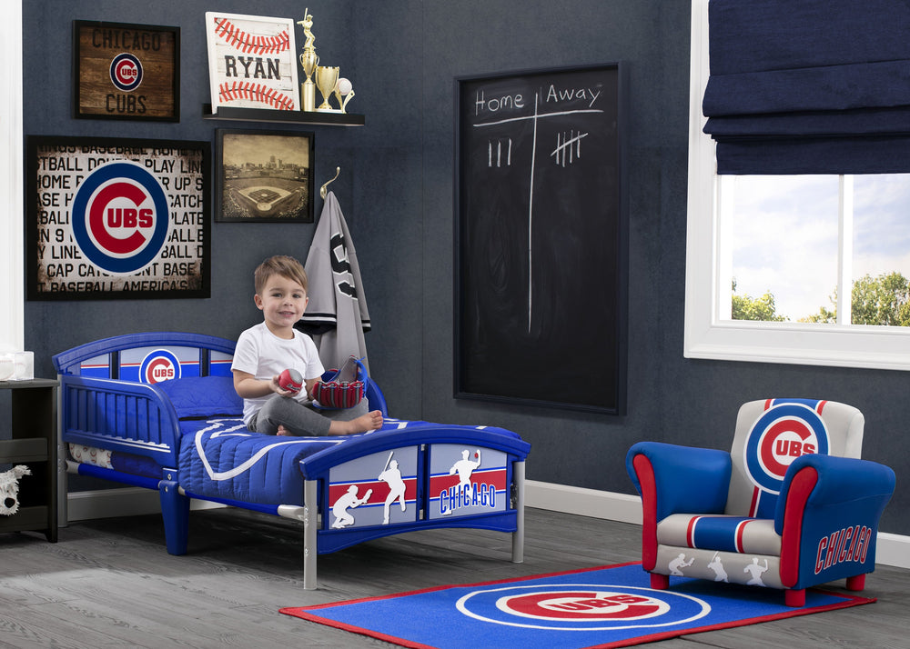 Chicago Cubs Plastic Toddler Bed Delta Children