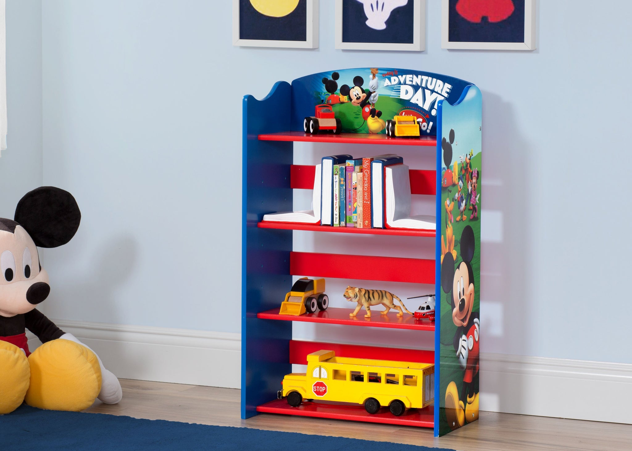 Mickey Mouse Bookshelf Delta Children