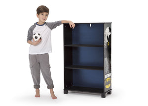 Batman Deluxe 3 Shelf Bookcase Delta Children