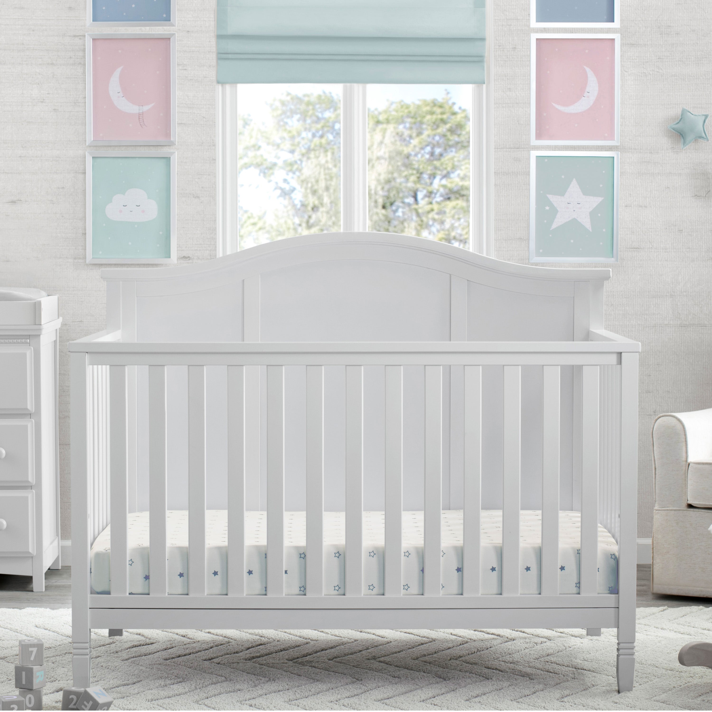 madrid 4 in 1 convertible crib