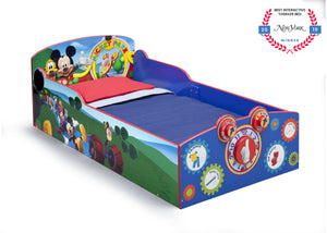 Mickey Mouse Interactive Wood Toddler Bed Delta Children