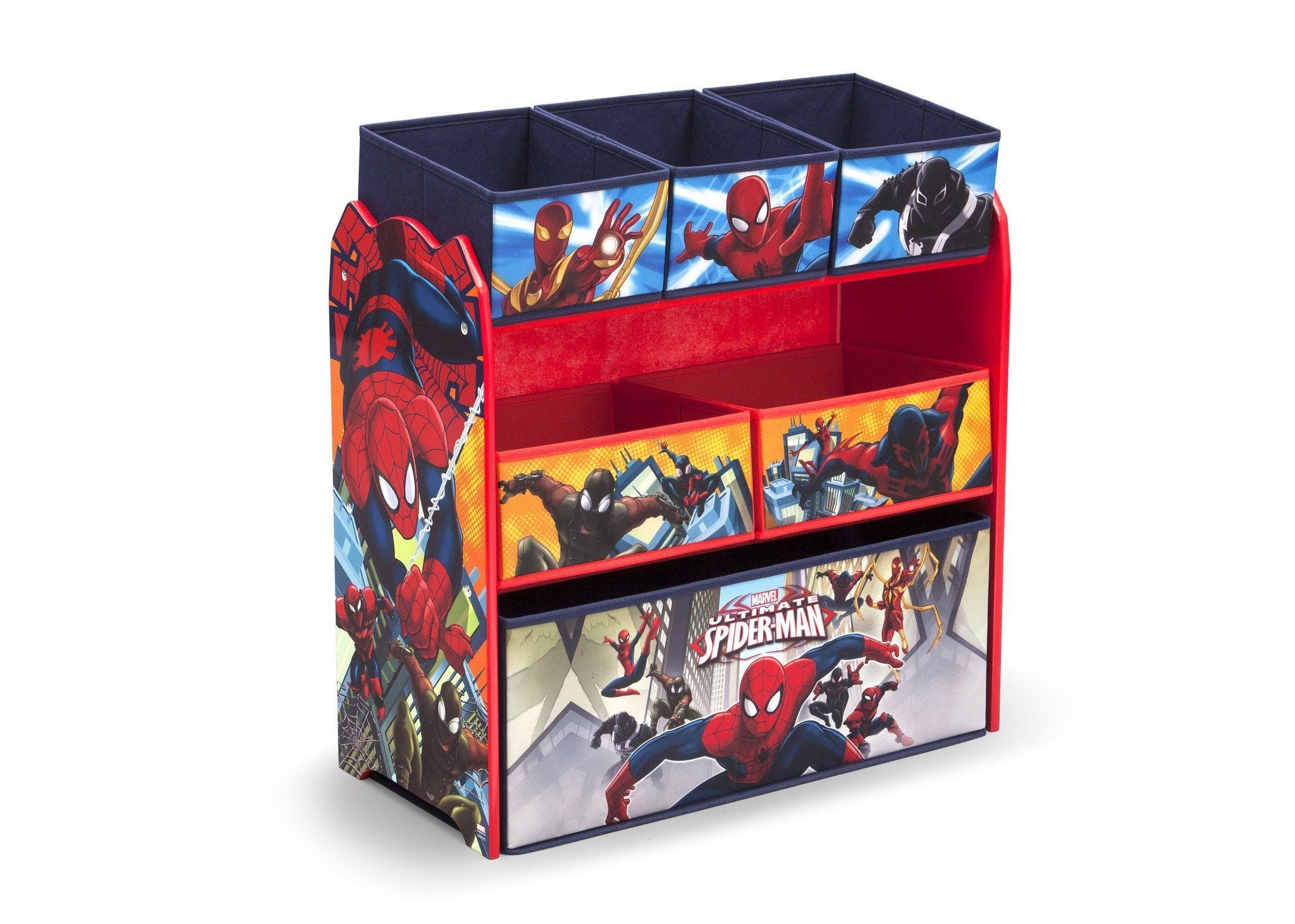 spiderman toy storage