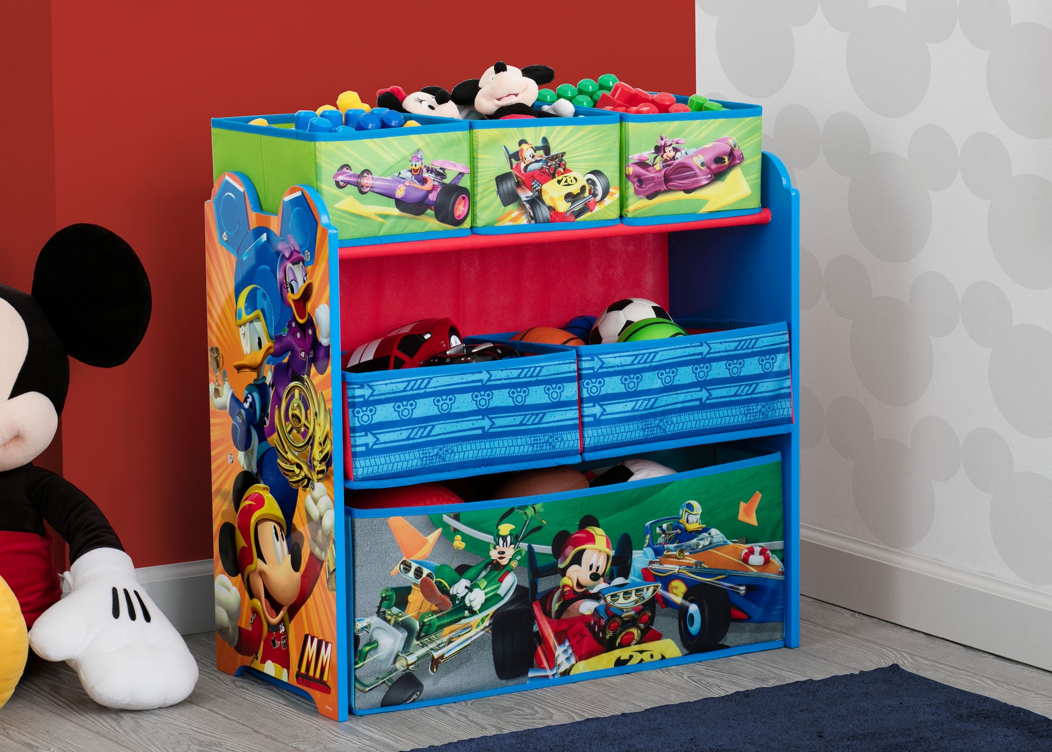 Toy Boxes Book Storage Tagged Mickey Mouse Delta Children