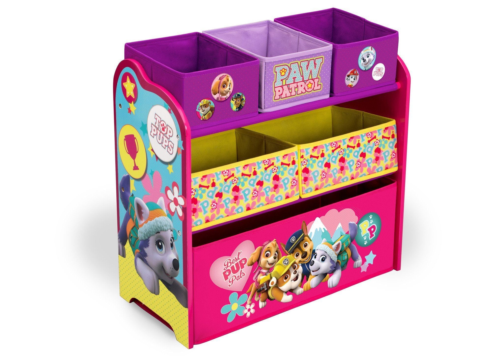 paw patrol toy box girl