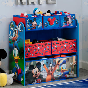 Toy Boxes Book Storage Tagged Mickey Mouse Delta Children